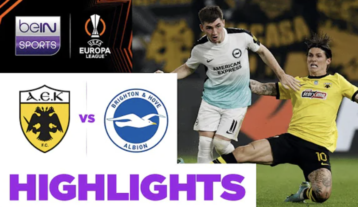 AEK Athens 0-1 Brighton and Hove Albion | UEL 23/24 Match Highlights